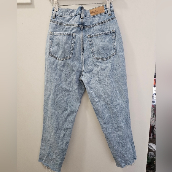 Pacsun 100% cotton Button fly jeans sz. 27 raw hem - Picture 9 of 10